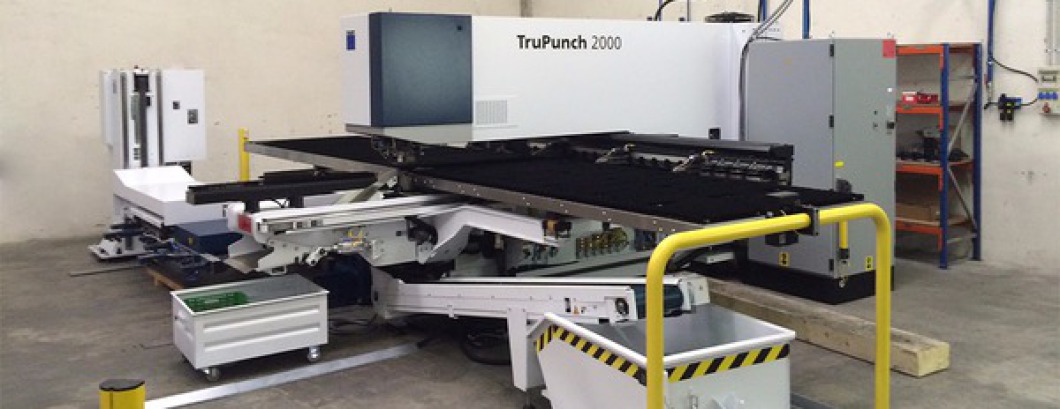 Punzonadora CNC automatizada